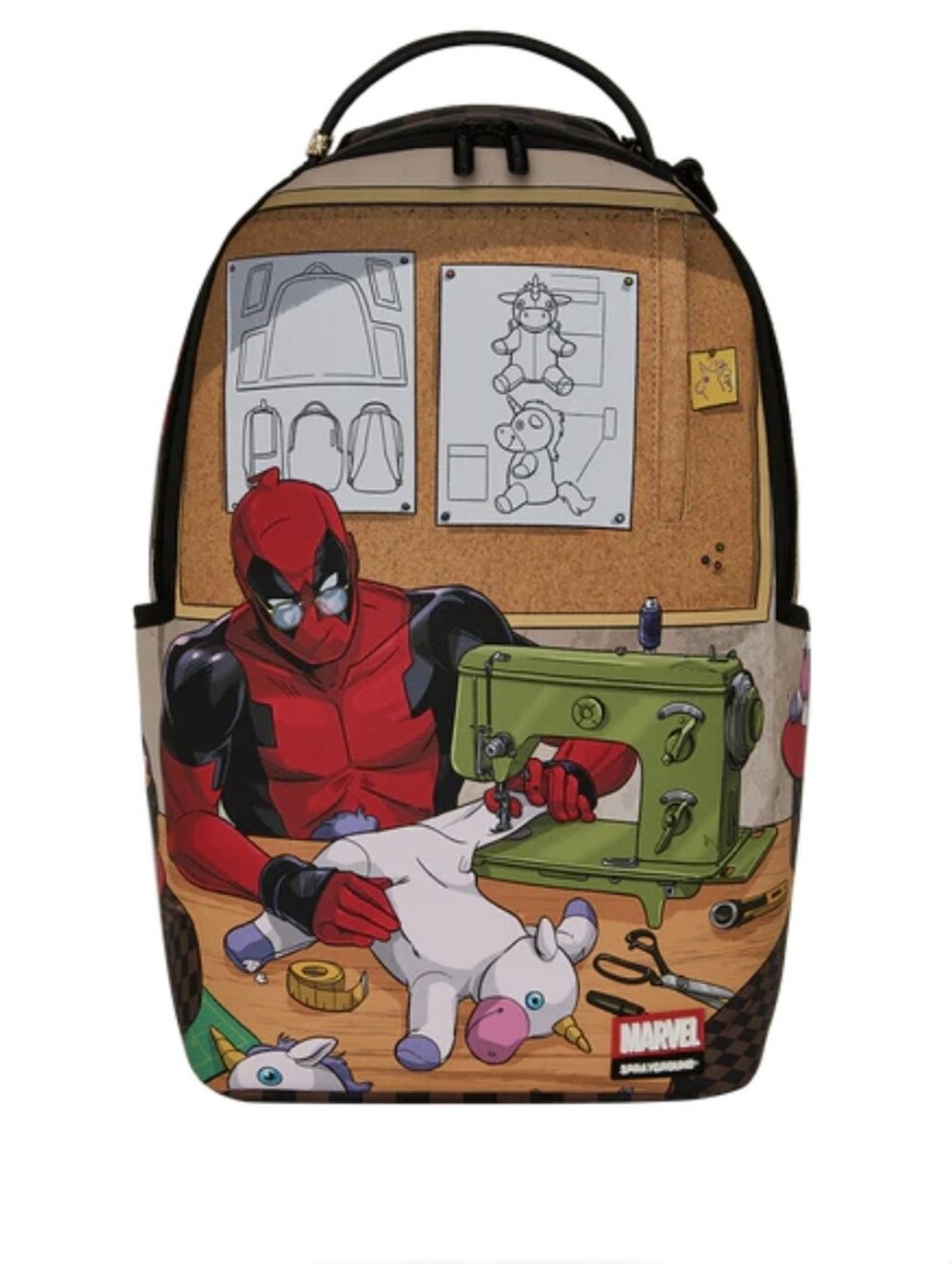 Sprayground Marvel Deadpool Designer Backpack